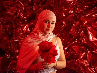 دردشة الفيديو المثيرة Hijab-Sami
