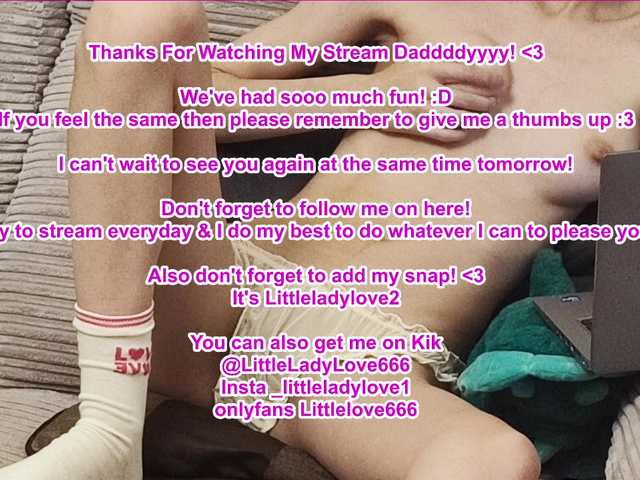 لقطات البث LittleLove666