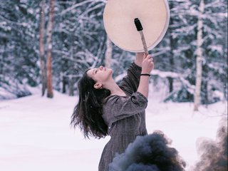 دردشة الفيديو المثيرة Shamanka-