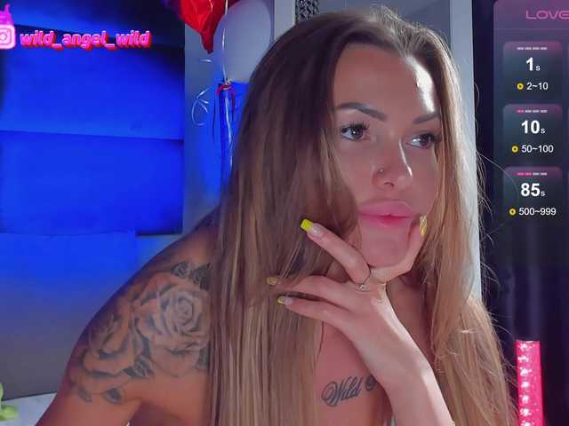 الصور WILD-ANGEL777 Hello guys, BEFORE PRIVATE 150 TOKENS ❤ Camera only in private Anal, TWO DILDOS, SQUIRT ONLY in FULL private Favorite vibrations: 11, 111, 222 ✨wild_angel_wild INST NEW